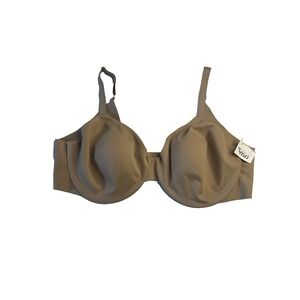 NWT Soma Full Coverage Soft Tan Lightly Lined Underwire Bra 42D Comfort